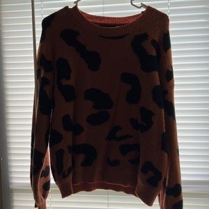 Cheetah Sweater